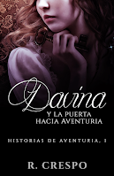 Portada de Davina y la puerta hacia Aventuria