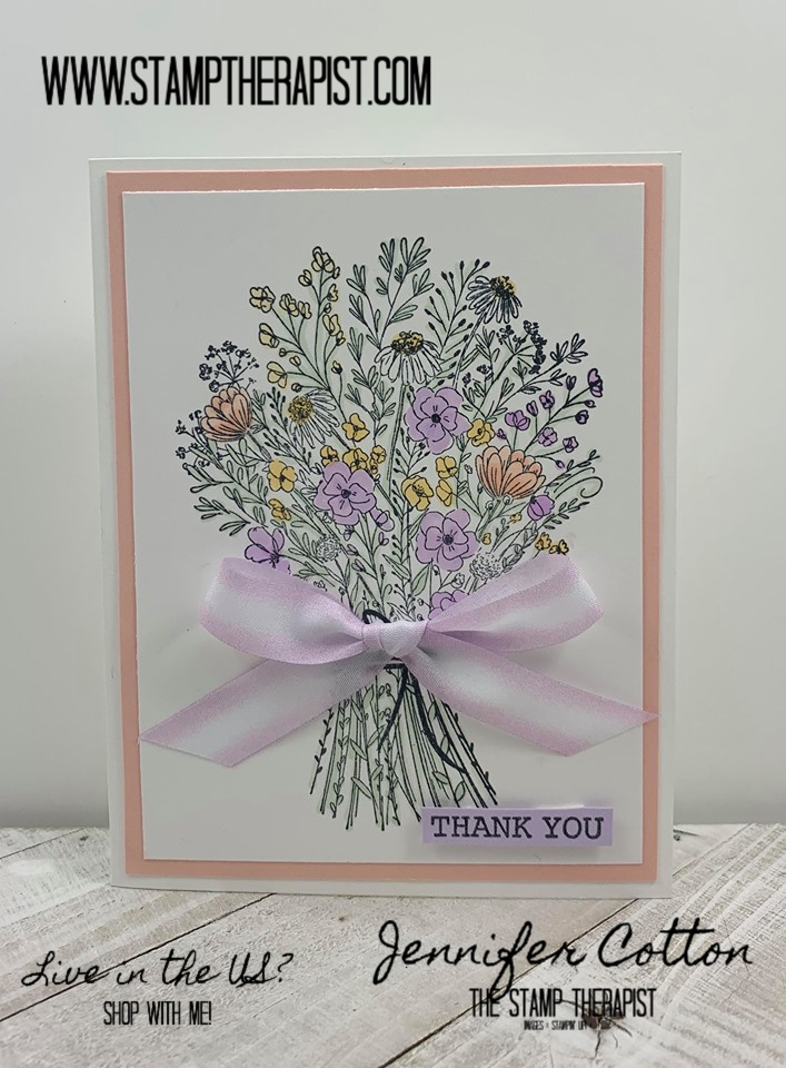 The Stamp Therapist Three cards using Stampin' Up!'s HandDrawn Blooms