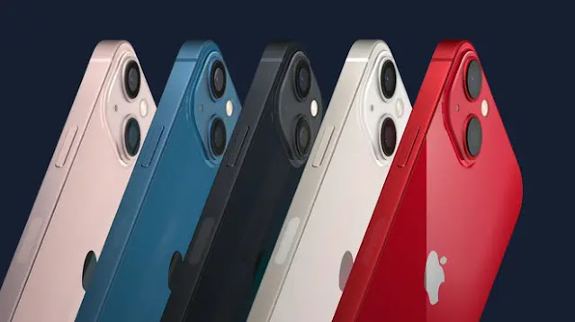 5 color options of iPhone 13 and 13 mini 5 color options of iPhone 13 and 13 mini
