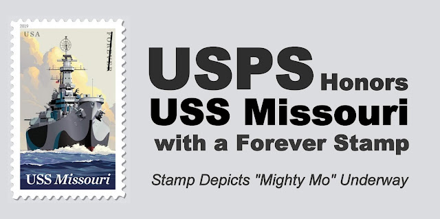 USPS Honors USS Missouri with a Forever Stamp