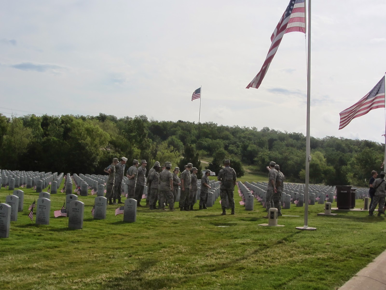 So Wonderfully Complex Flags for Fallen Vets