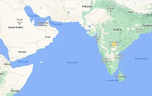 अरब सागर कहा है - arab sagar in hindi