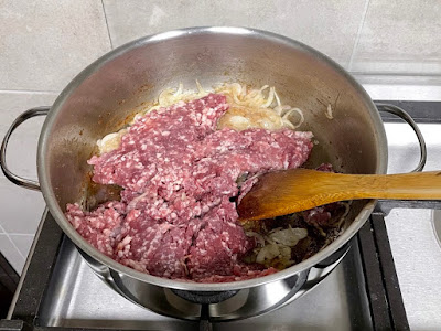 added the ground or minced meat