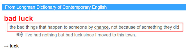 Arti Bad Luck