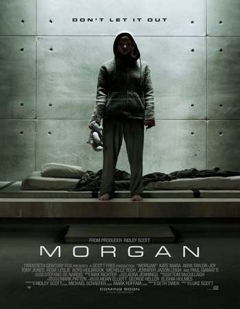 Poster Of Morgan 2016 Dual Audio 720p BRRip ORG [Hindi - English] ESubs Free Download Watch Online downloadhub.in