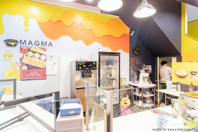 MAGMA美格瑪半熟起司專賣店，多種口味起酥鯛魚燒，餡料香濃爆量讓人凍美條～