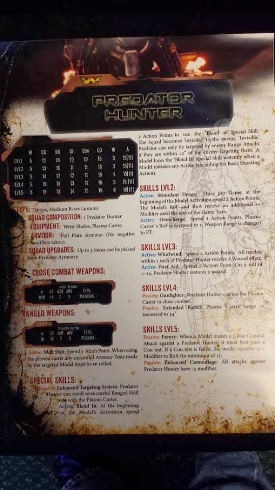 GMorts Chaotica AvP A Preview Part 1 Rulebook Pages
