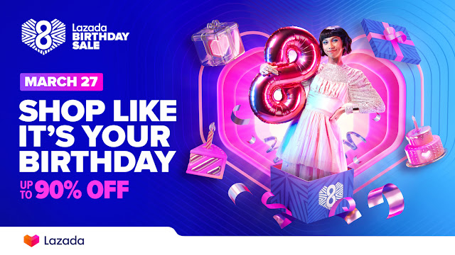 Mimiyuuuh Sings Happy Birthday for Lazada Philippines’ 8th Birthday Sale