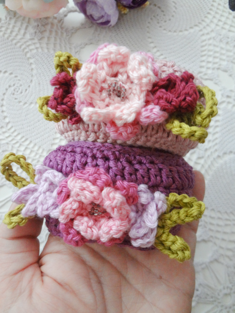 Crochet Bangles  - free pattern