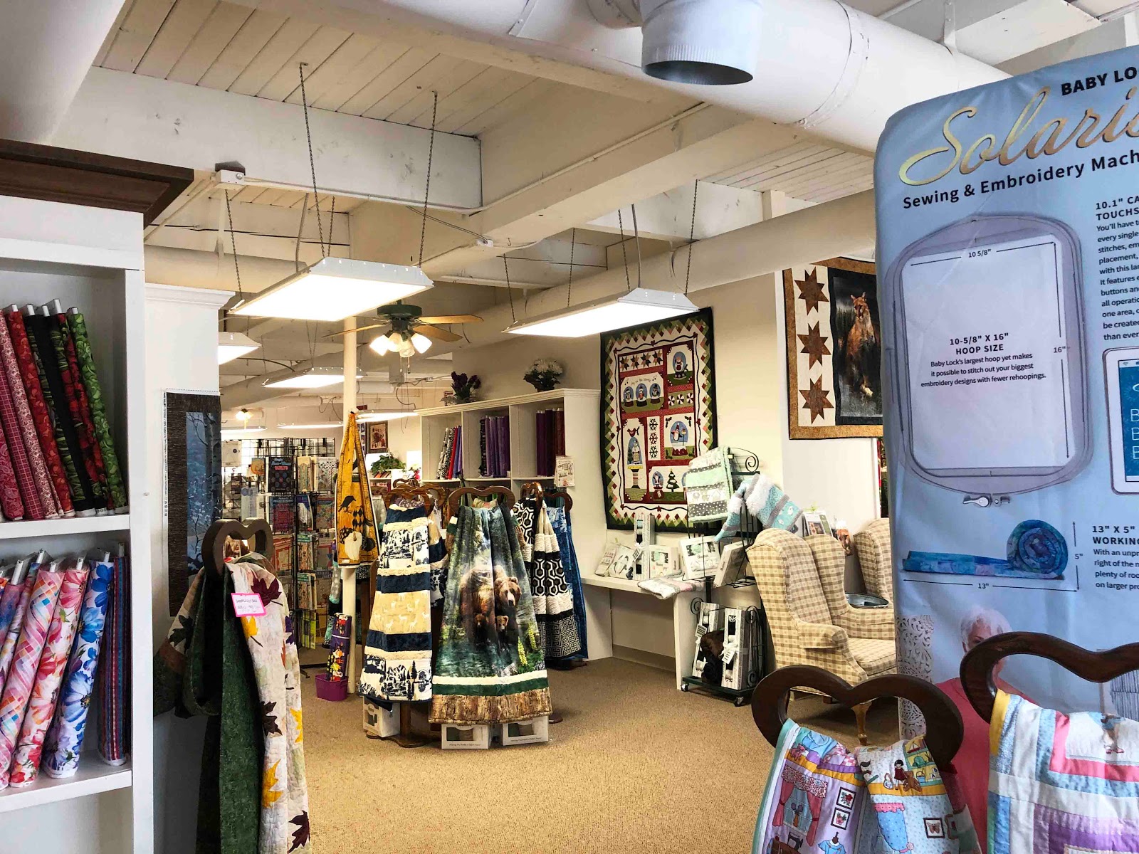 Cat Patches Quilt Shop Durango Quilt Company; Durango, Colorado