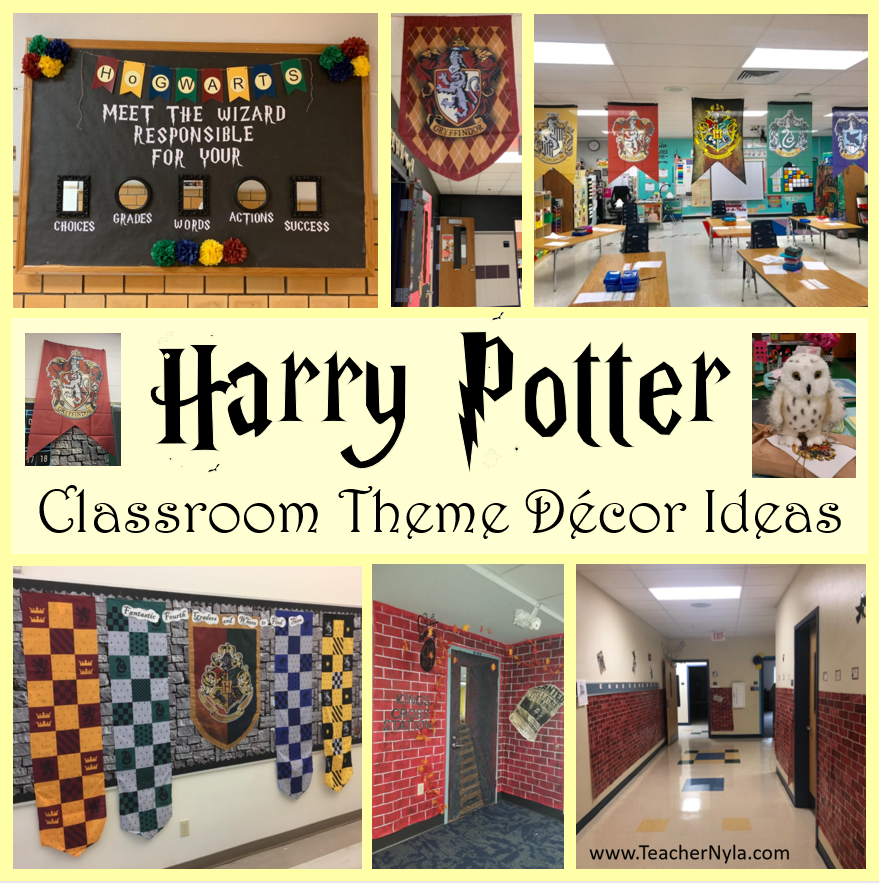 Nyla's Crafty Teaching Wizard Classroom Theme Ideas