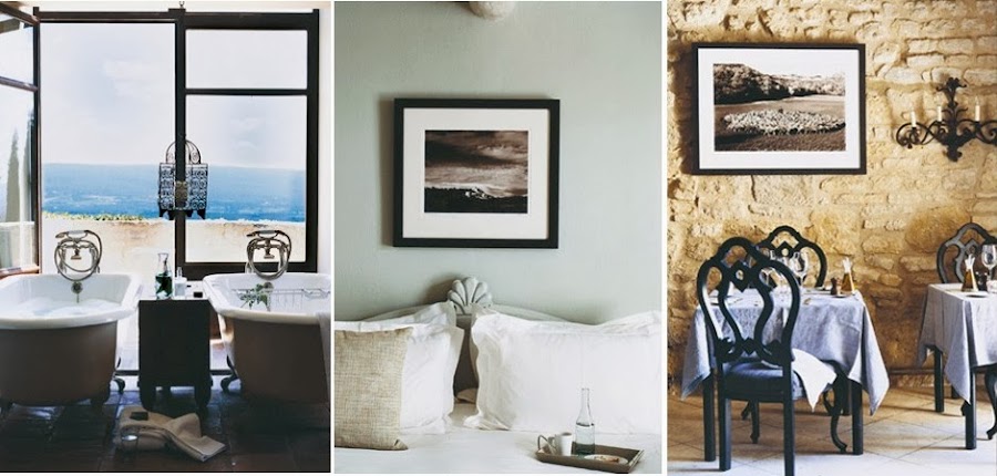 detalles de hotel en la provenza