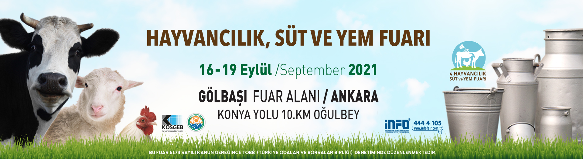 4. Hayvancılık, Süt ve Yem 4. Hayvancılık, Süt ve Yem Fuarı