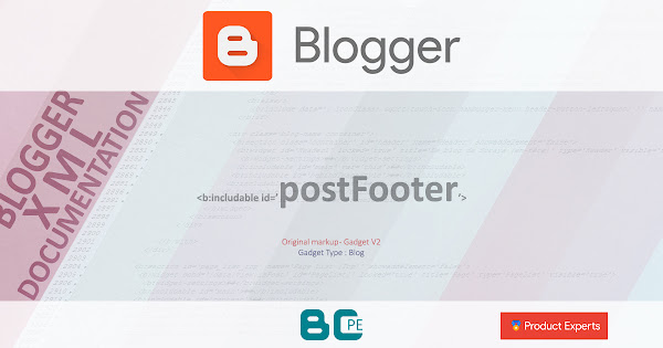 Blogger - postFooter [Blog GV2]