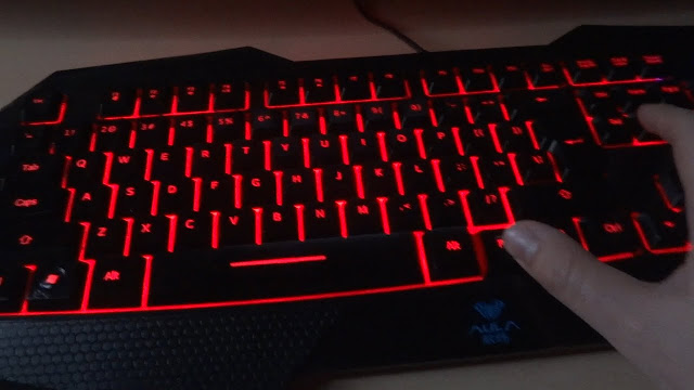 AULA LED Backlit Budget Gaming Keyboard