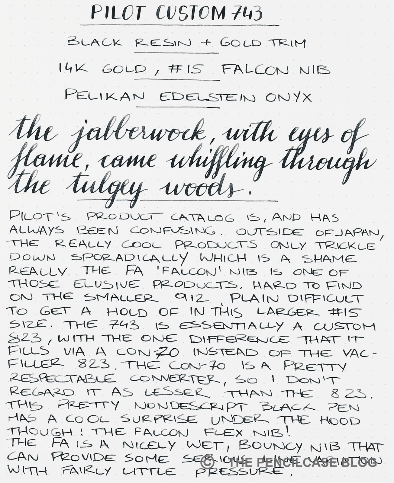 How To Fake Calligraphy The Write Stuff The Fountain Pen Network