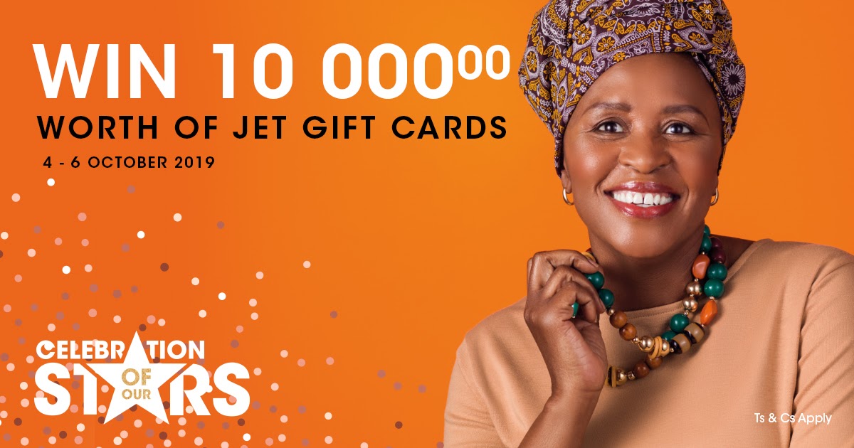 ️ Competition Closed ️WIN 1 OF 10 JET GIFT CARDS TO THE VALUE OF 1 000.