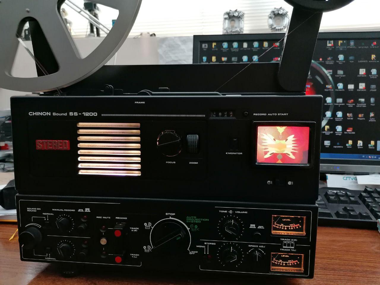 Elmo GS1200- Projecteur Super 8 Sonore