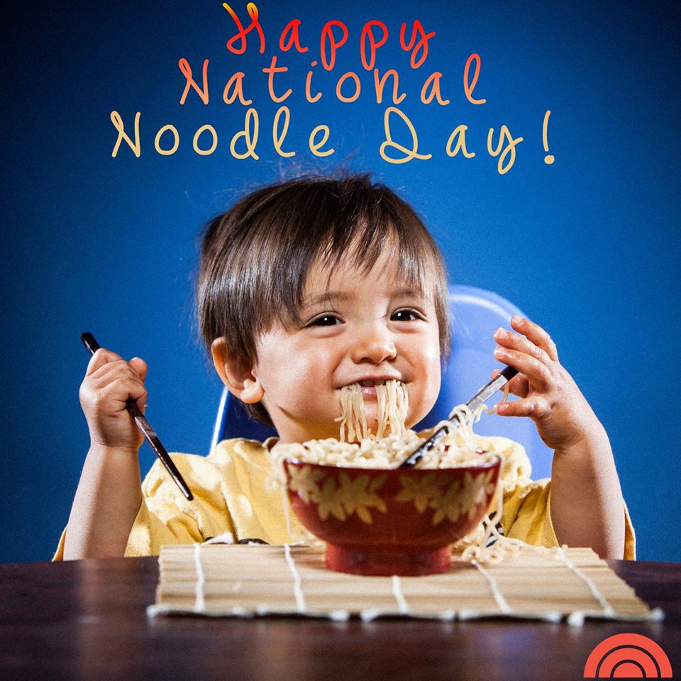 National Noodle Day Wishes Images What's up Today