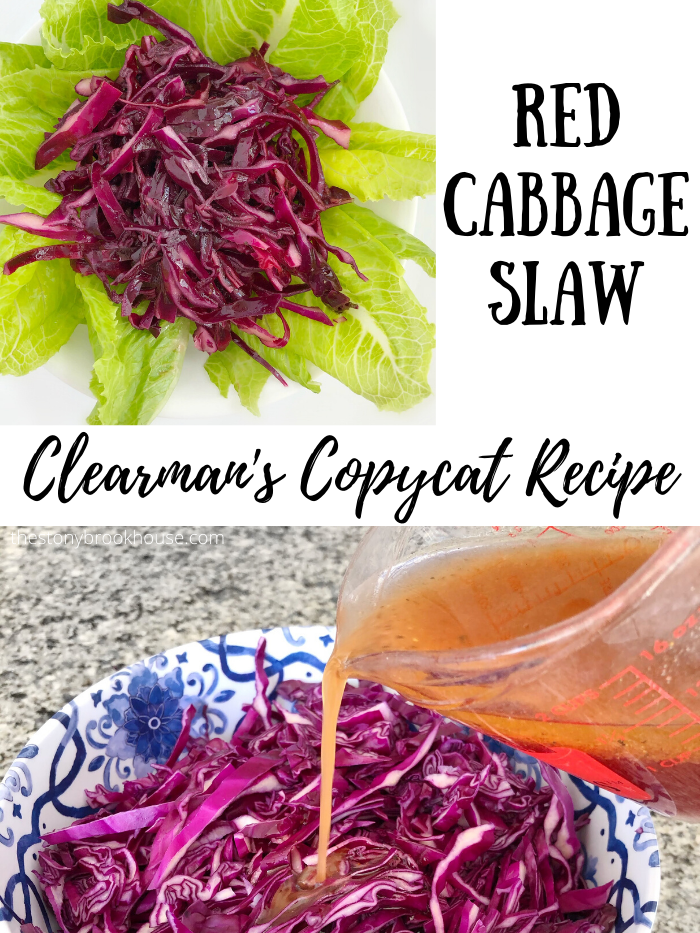 Red Cabbage Slaw Clearman's Copycat Recipe