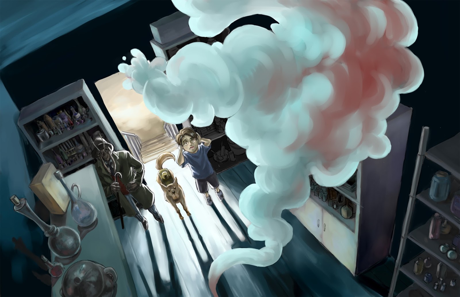 Nina Lee&rsquo;s Blog: Background Painting - 5th Term