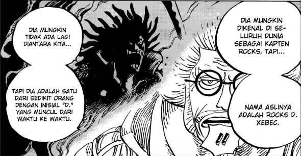 Rocks D. Xebec One Piece Terungkap! Kapten Bajak Laut Rocks (Rocks Pirates) - One Piece Chapter 957 - Chapteria