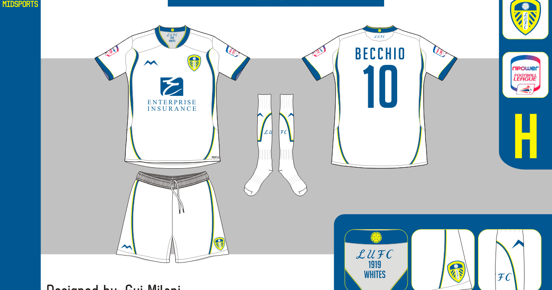 Midsports Design by Gui Milani: Leeds United