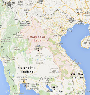 Jelaskan batas-batas wilayah laos