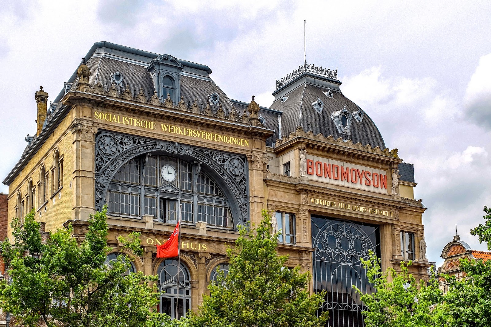 The Bond Moyson building in Ghent