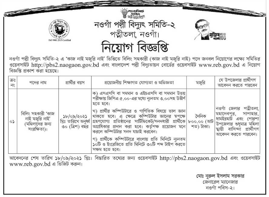 BREB Job Circular