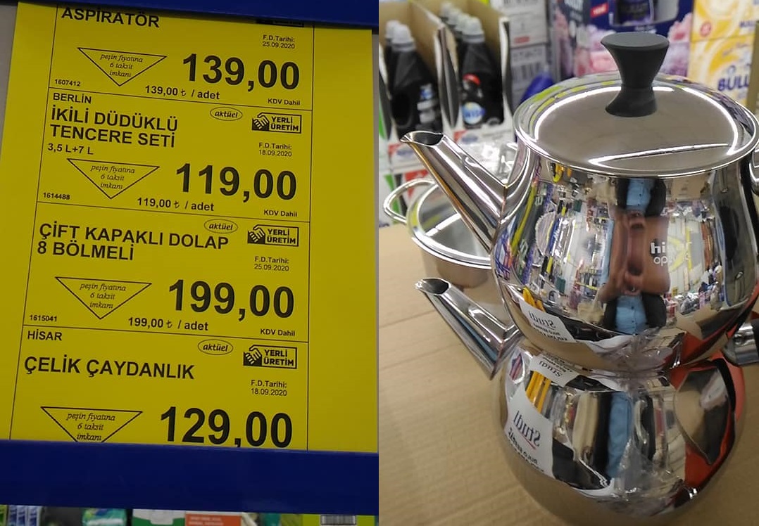 Hisar Optima Çaydanlık Seti Bim Aktüel Ürünler