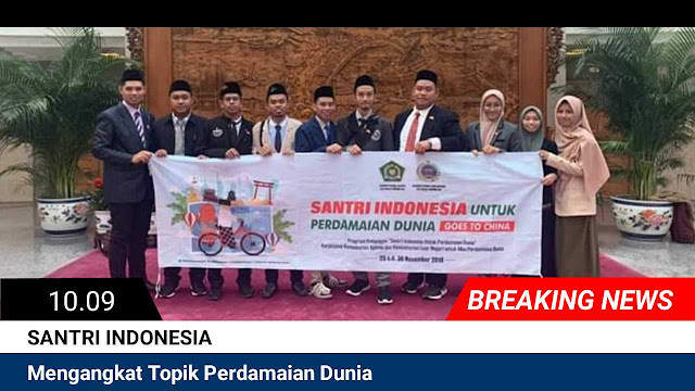 Santri Indonesia Untuk Perdamaian Dunia