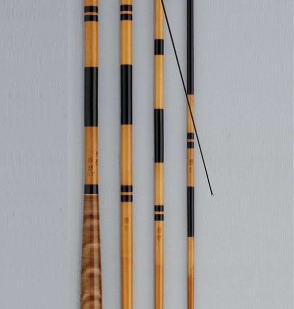 ヘラブナ釣竿竿師夕映竹17尺8寸5分