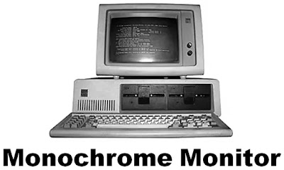 Types of Monitor Monochrome Monitor