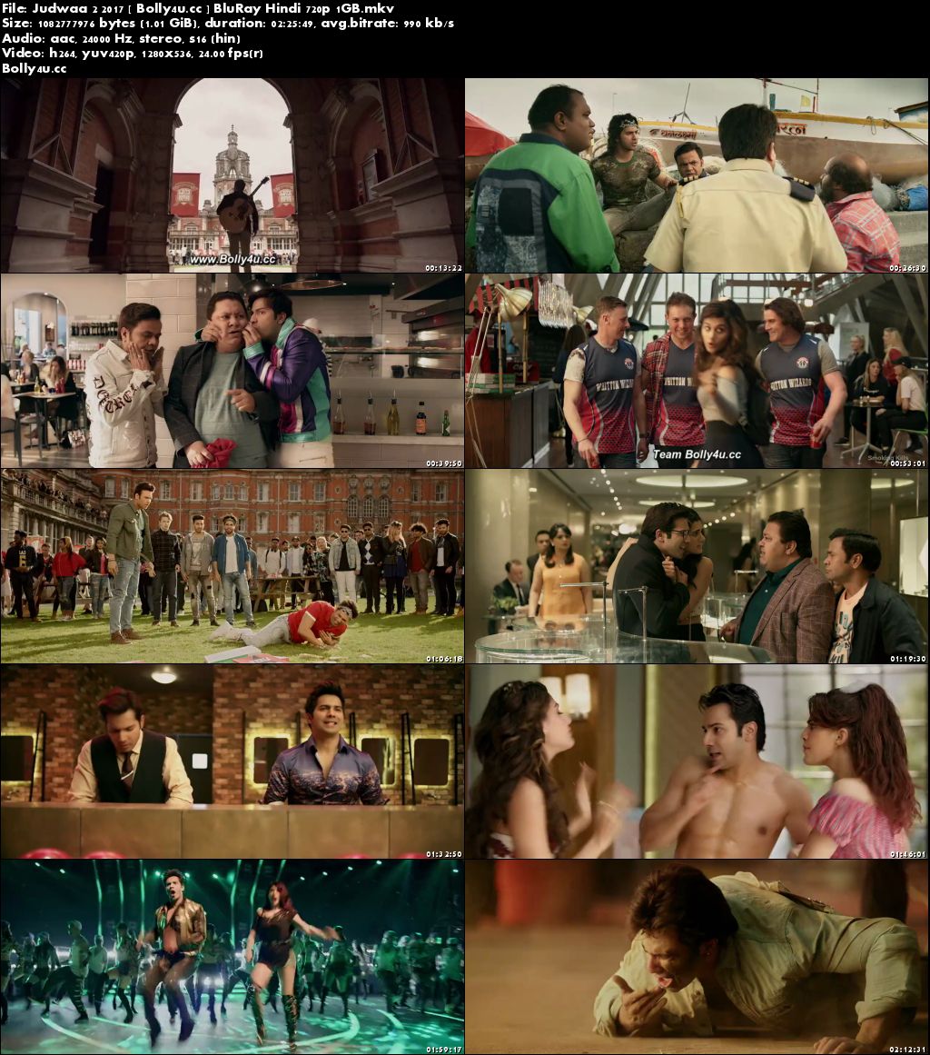 Judwaa 2 2017 BluRay 1Gb Full Hindi Movie Download 720p