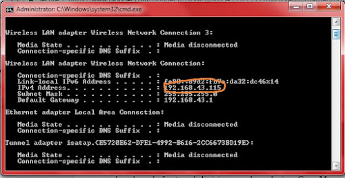 Alamat IP Addres di Komputer