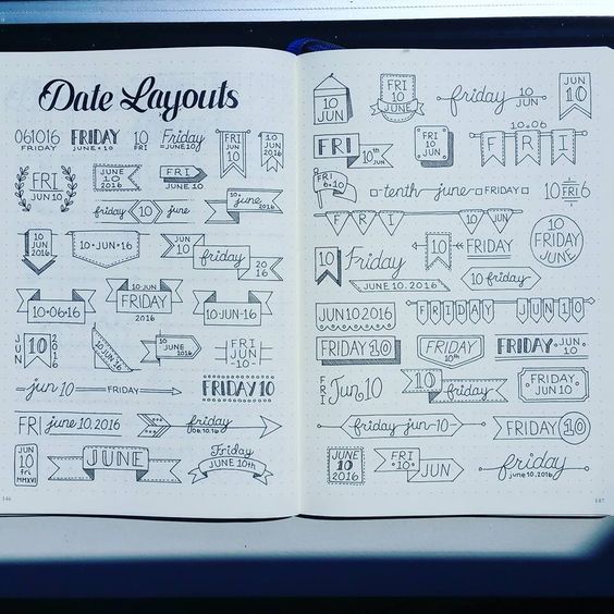 bullet journal doodles bujo desenhos fofos