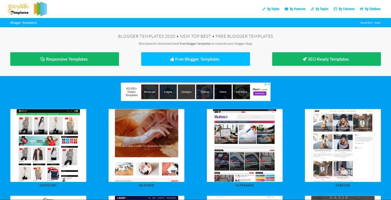 7 Excellent Websites For Best Amp Blogger Template Free Download Fast2smart Create Something New On Yourself