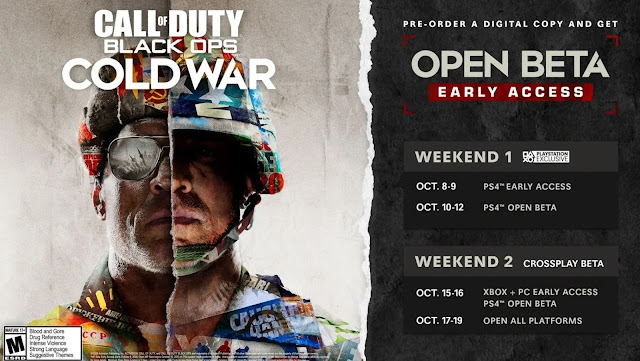 الكشف رسميا عن مواعيد مرحلة البيتا التجريبية للعبة Call of Duty Black Ops Cold War