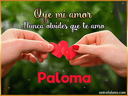 imágenes con nombres paloma