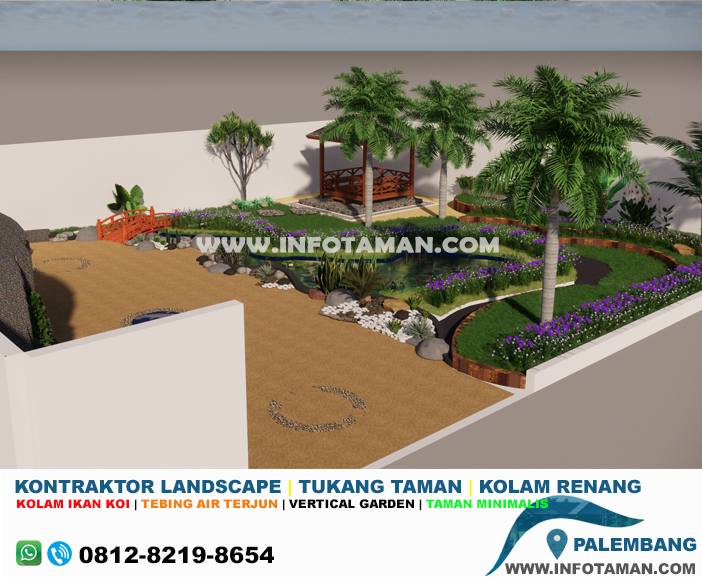 Desain Taman Di Palembang - TUKANG TAMAN PALEMBANG