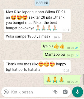 Portofolio Rikopedia dan testimoni member