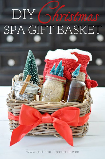 spa gift basket featured at Talk of the Town - www.knickoftime.net