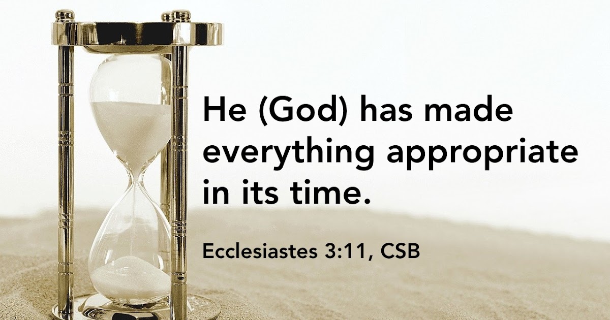 John McClendon Explore the Bible Study What Time is It?