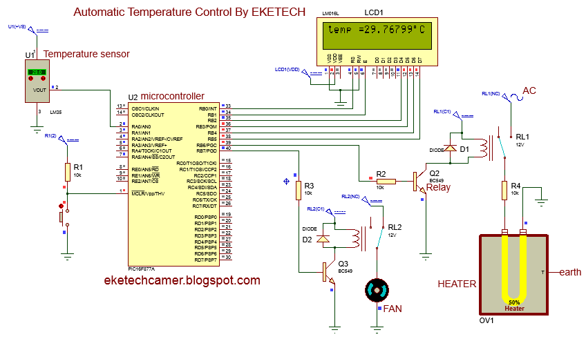 Interfacing a temperature sensor with PIC microcontroller | Measuring ...