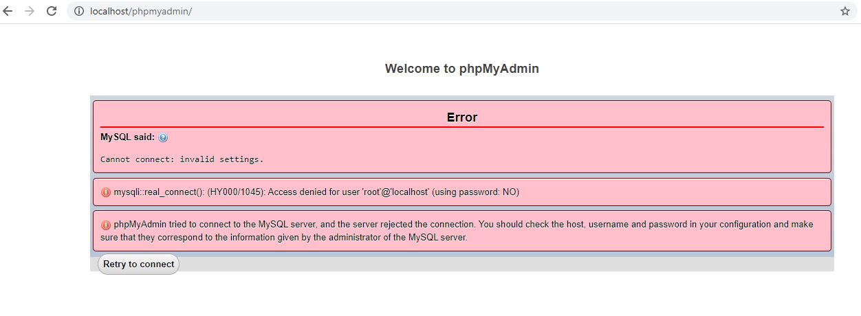 1113 MYSQL ошибка. Access denied Error 15. Verification failed access denied Error 15. Hy000 1045 access denied for user