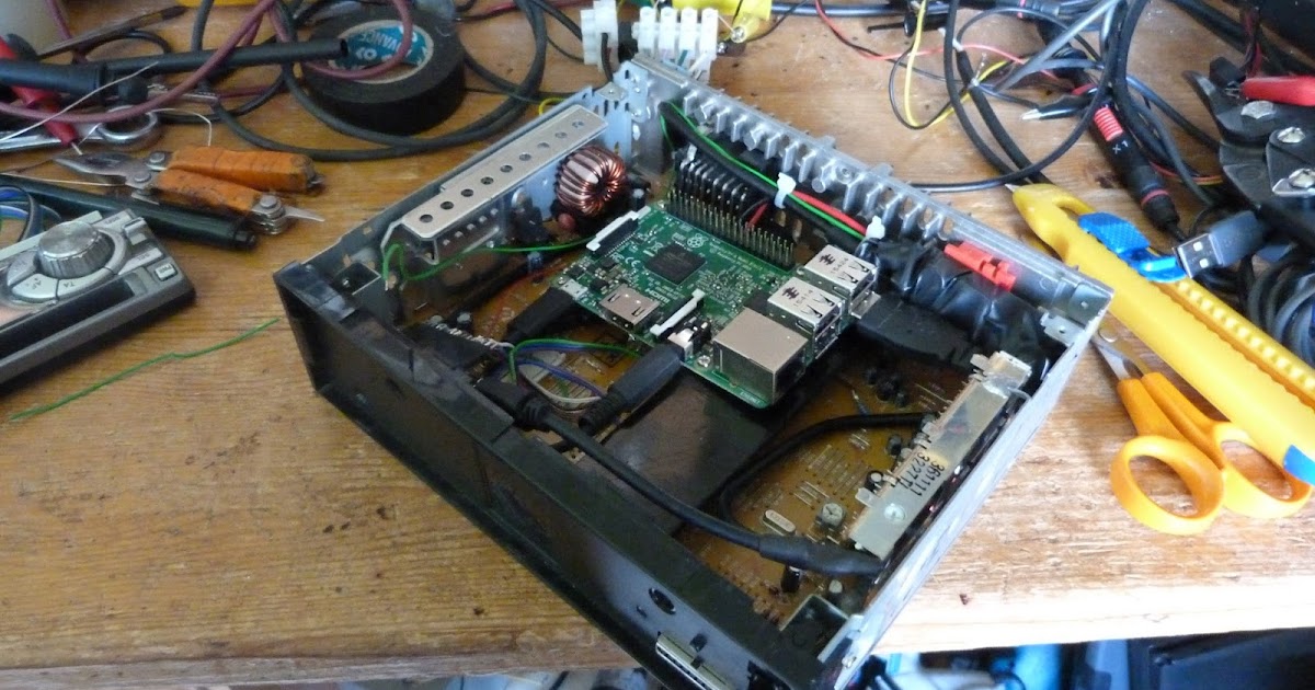 Säätö Lärä Modding car stereo head unit with Arduino and Raspberry Pi