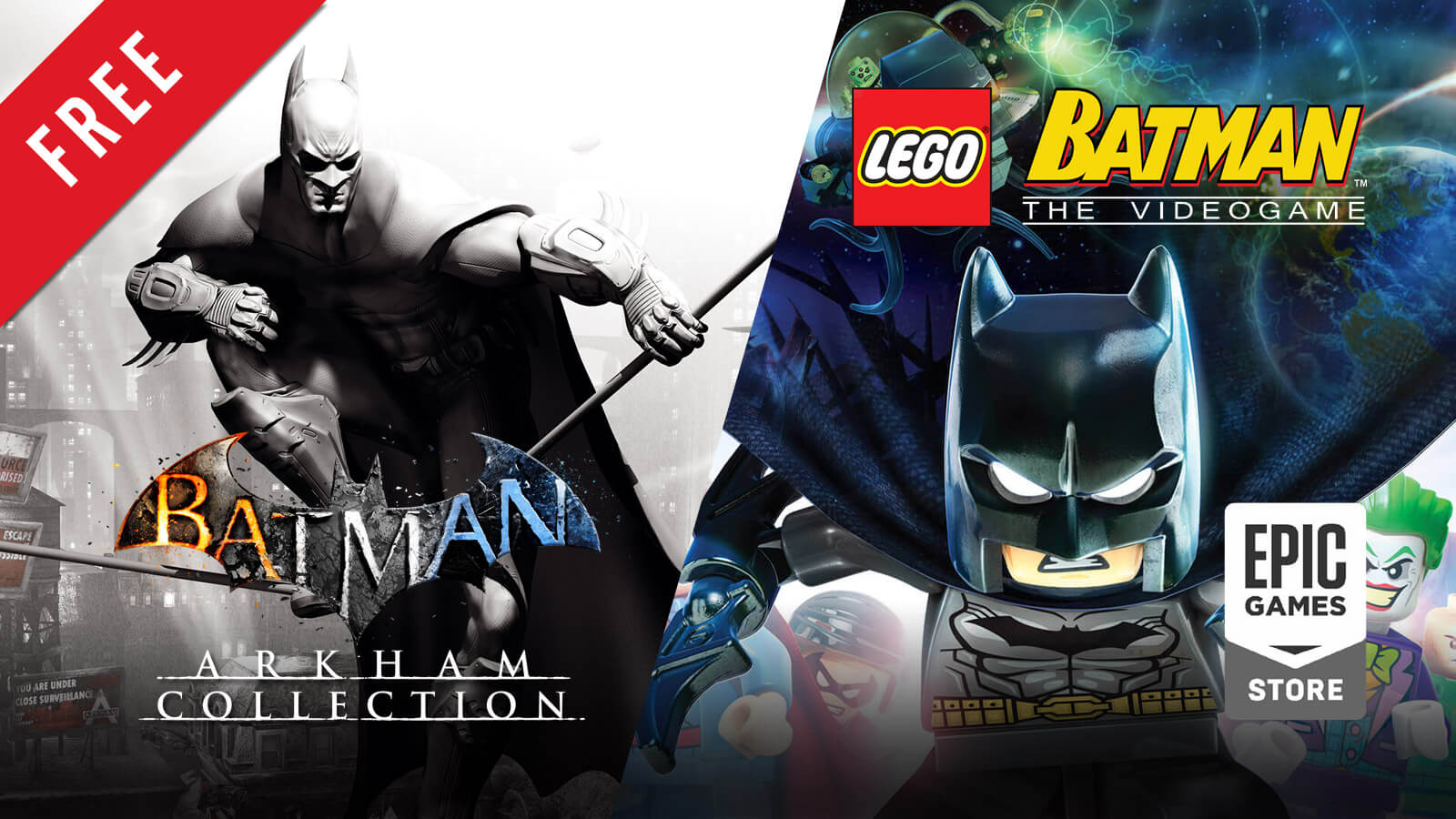 Batman Games Collection Free on Epic Games Store Now