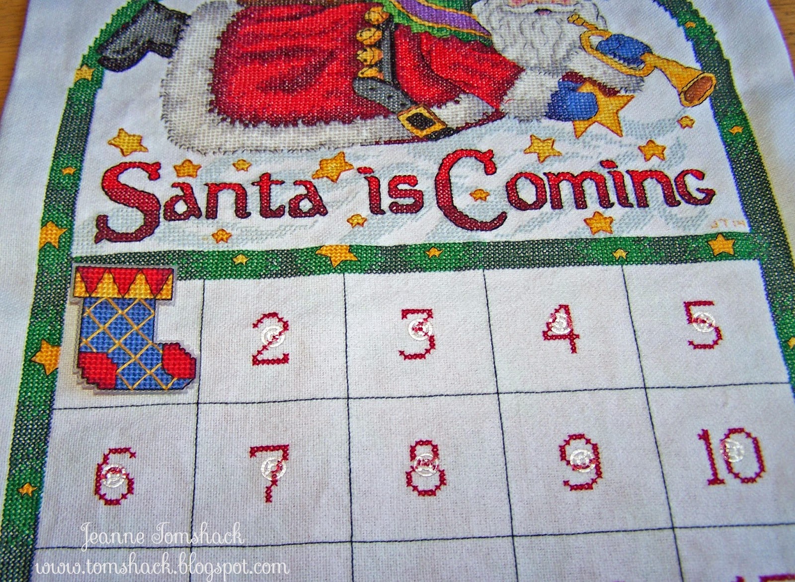 Creative Bliss Counted Cross Stitch Advent Calendar