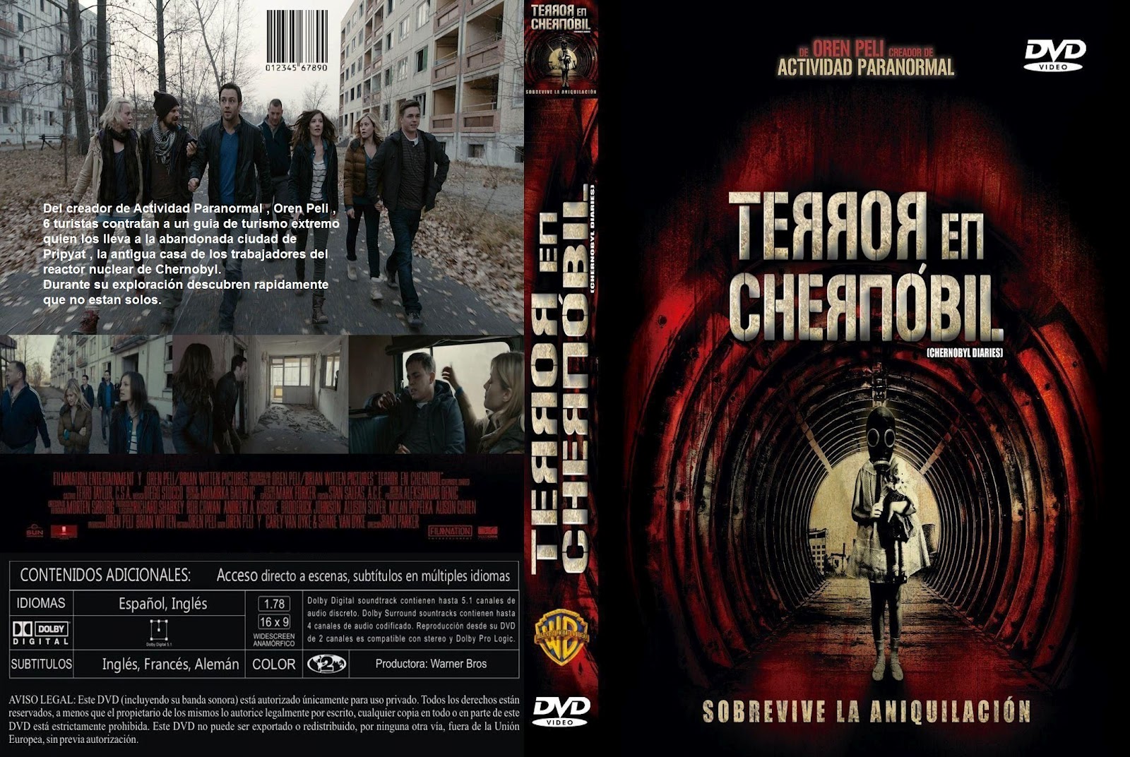 TIENDA DEL DVD TERROR EN CHERNOBIL (Chernobyl Diaries) TIENDA DEL DVD TERROR EN CHERNOBIL (Chernobyl Diaries)